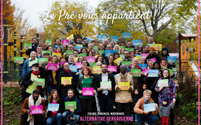 [ Le bon moment pour voter Alternative Gervaisienne ! ]