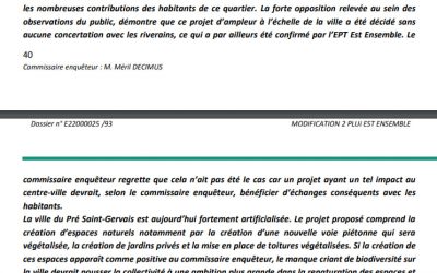 [ Mise à jour sur la révision du Plan local d’urbanisme intercommunal ]